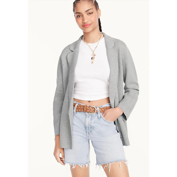 NWT J. CREW Eloise sweater-blazer